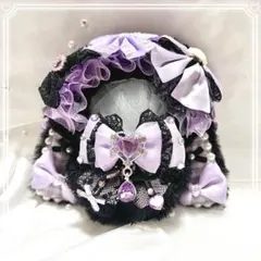 ぬい服 着ぐるみ 黒×ピンク 地雷 にじぱぺ 10cm~12cm❤︎ - メルカリ