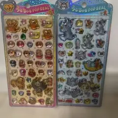 うるちゅるPOPシール　なっとうちゃん　トムジェリ