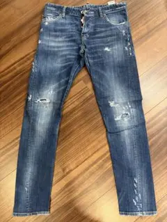 DSQUARED2 ダークブルー スケーターデニム 50 - メルカリ