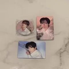 txt act:tomorrow カプセルトイ　ボムギュ　缶バッジ　トレカセット