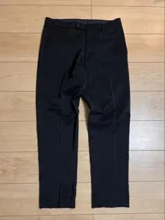 UNIQLO 感動パンツ　ブラック スラックス テーパード　79サイズ