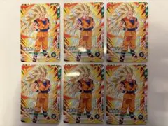 ドラゴンボールスーパーダイバーズ　孫悟空:DA 6枚セット