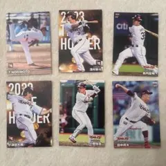 東北楽天ゴールデンイーグルス プロ野球チップスカード 6枚セット