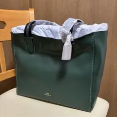 【新品】coach☆トートバッグ ダービー 58660 IMQVC グリーン