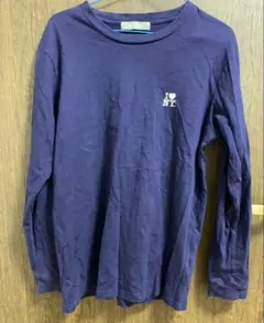 nano universe I LOVE NY 長袖Tシャツ ネイビー