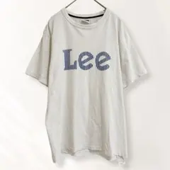 リー Lee 半袖Tシャツ カットソー 綿100% ロゴプリント M 《e675のサムネイル