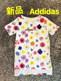 【新品】Addidas＊アディダス＊トレーニングウェア＊花柄＊Tシャツ