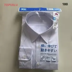 ❗️新品】トップバリュ 長袖 スクールシャツ 180 カッターシャツ 白 男の子のサムネイル