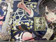 混沌の女神様 ホロライブ スリーブ プレイマット ミュシャ風 水宮枢