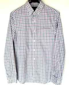 BANANA REPUBLIC チェック柄長袖シャツ S