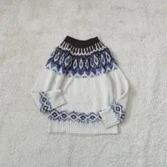 ノルディック ニット