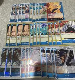 ワンピースカードまとめ売り青