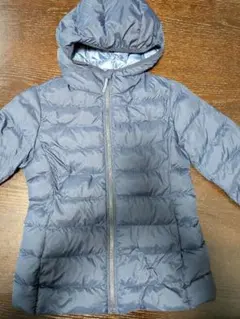【ユニクロ】◎140cmキッズダウン◎美品◎お買い得◎ネイビー