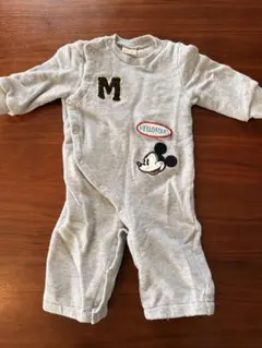 petit main ミッキーマウスロンパース