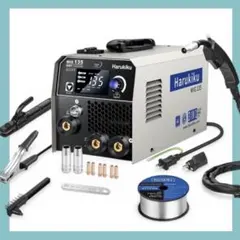 溶接機 半自動 ノンガス MIG溶接機 AC100-110V 軽量1.5kg - メルカリ