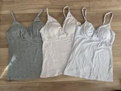 マタニティインナー3点セット (グレー/ピンク/ラベンダー) L〜LL