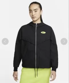 Nike ブラック フード付きジャケット S