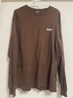 XLARGE ブラウン 長袖カットソー ゴリラロゴ