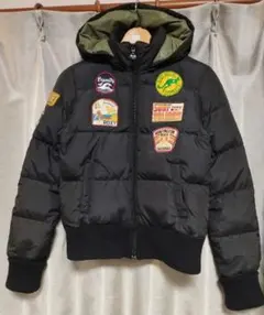 美品 ROXY ロキシー フードダウンジャケット