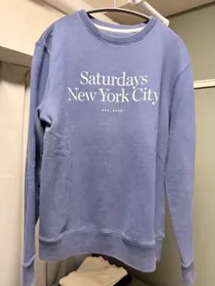 SATURDAYS SURF NYC トレーナー S ブルーのサムネイル