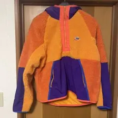 き*つ様 Nike フリースジャケット XL オレンジ/紫