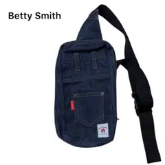 【未使用保管品】　BettySmith ワンショルダー　ボディバッグ　デニム