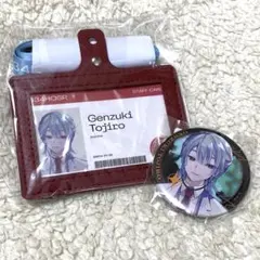 にじさんじ 弦月藤士郎 DMMスクラッチ ネームホルダー 缶バッジ