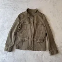プラステ　PLST ミリタリージャケット カーキ M