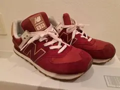 New Balance 574 赤のサムネイル