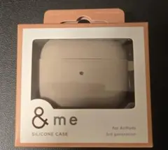 AirPods 第3世代 シリコンケース グレージュ