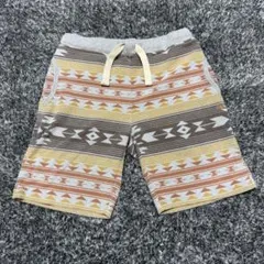 【美品】OP オーシャンパシフィック 総柄ハーフパンツ グレーのサムネイル