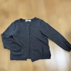 H&M カーディガン ダークグレー 98/104