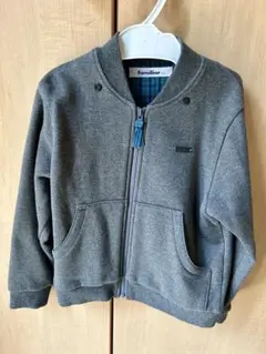 familiar ファミリア　グレー パーカー スウェット　120