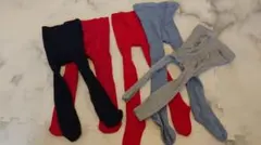 1.5～2歳 6本 タイツ レギンス ストッキング レオタード パンツ パンツ