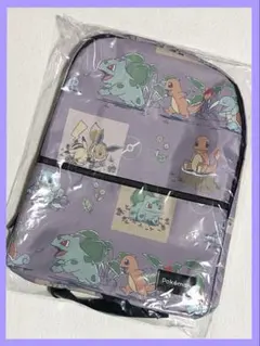 【パープル】ポケットモンスター プラチナムザッカリュック カントー地方ポケモン