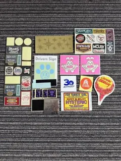 色々シール＆ステッカーセット　リサガス海外ヒステリックグラマーなど