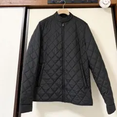 ブラック キルティングジャケット