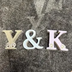 りにゃ様確認用♡ウエディングバージョン・イニシャルオブジェ naa007様確認用♡ウエディングバージョン・イニシャルオブジェの