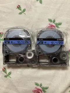 KING JIM テプラPRO テープカートリッジ SC12B 2個セットのサムネイル