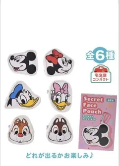 ディズニーストア　シークレットフェイスポーチ