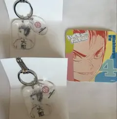 ハイキュー FAN PARK フォンパーク クリアベースキーホルダー 西谷夕