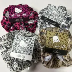 キティ　シナモン　シナモロール　ポチャッコ　シュシュ ヒョウ柄　豹柄