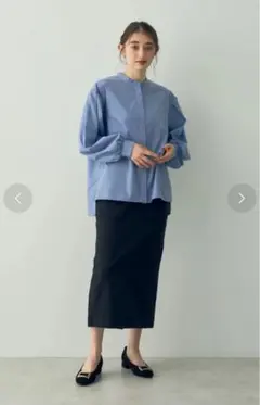 未使用に近いです＾＾YECCA VECCA イェッカヴェッカ　前スリットスカートのサムネイル