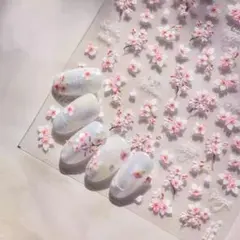 桜の花 ネイルシール.