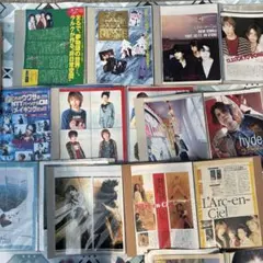 L'Arc〜en〜Ciel雑誌切り抜き