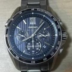 鈴*木様 SEIKO SBTQ071 クロノグラフ 青文字盤 腕時計 - メルカリ