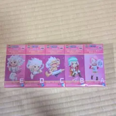 ワンピース　ワーコレ　ジュエリー・ ボニーヒストリー全5種　コンプリートセット