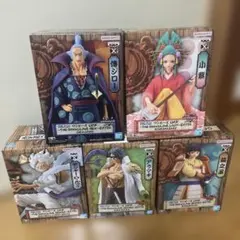 ワンピース フィギュアセット 5体 ワノ国編