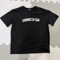 コムサ コムサイズム ロゴ入り Tシャツ ブラック 黒のサムネイル