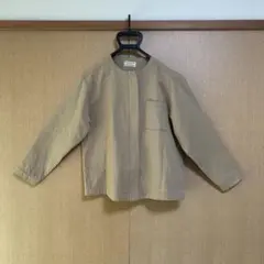 Heart Market ノーカラージャケット カーキのサムネイル